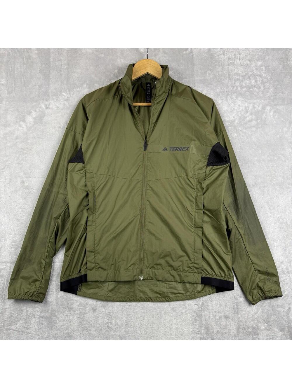 Adidas Terrex Men's Muti Wind Jacket Stand up Lightweight Gorpcore Trail 'Read'